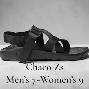 Chaco Z/1 Classic Sandals Black | Men’s 7 / Women’s 9 | Comfort Support Hiking